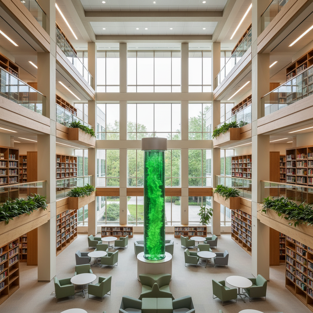 University library with AirX