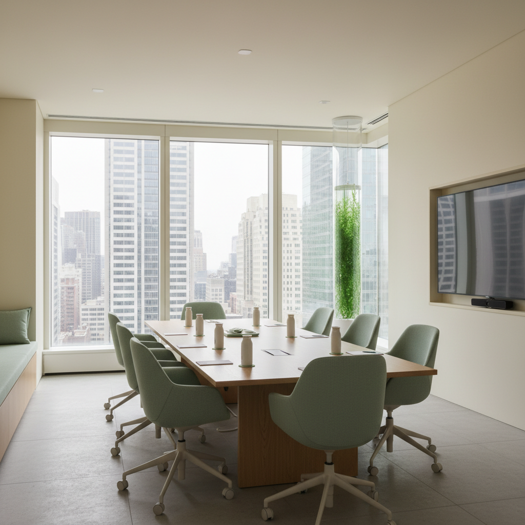 Corporate office meeting room with AirX