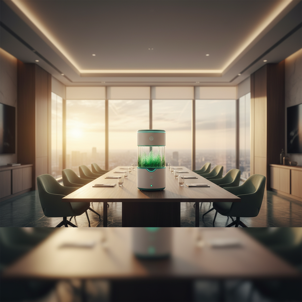 Workplace AirX systems in a corporate boardroom