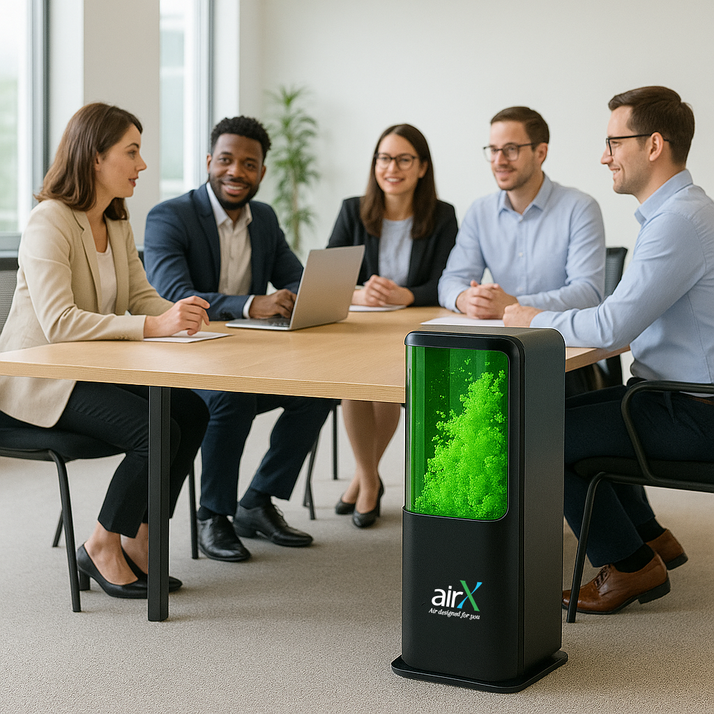 AirX O₂⁺ Max (35L & 50L) — Living Air System for Workplaces & Lobbies