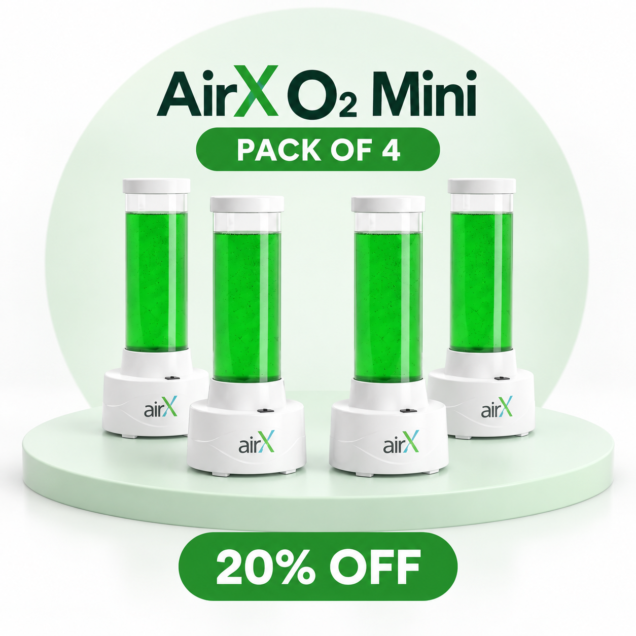 AirX O₂ Mini – Pack of 4 | 20% OFF Combo