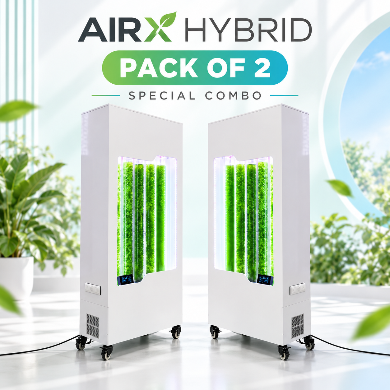 AirX Hybrid Air Purification System – Pack of 2 Special Combo