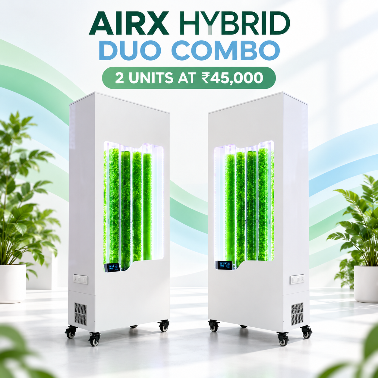 AirX Hybrid Duo Combo – 2 Units at ₹45,000