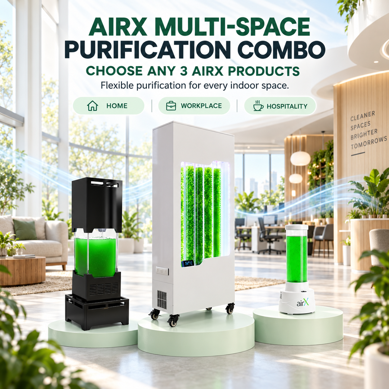 AirX Multi-Space Purification Combo – Any 3 AirX Products