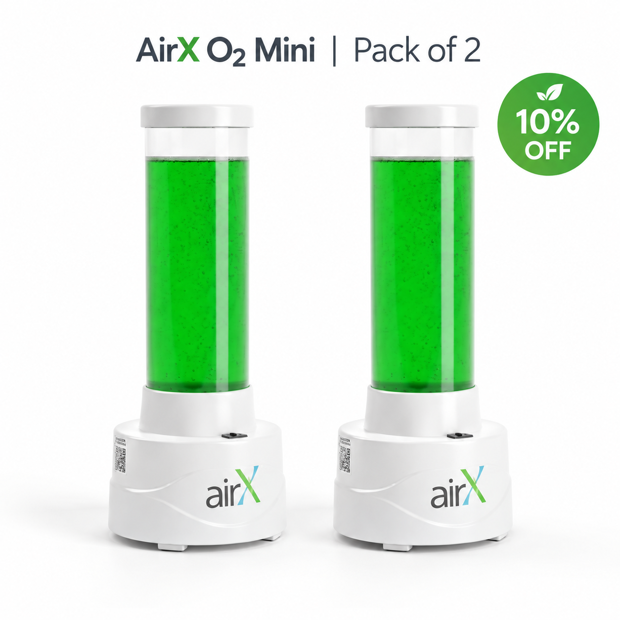 AirX O₂ Mini – Pack of 2 | 10% OFF Combo